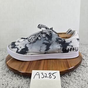 Nobull Project Mens 12.5 Gray Tie Dye Canvas Trainer Gym Crossfit Training Shoe